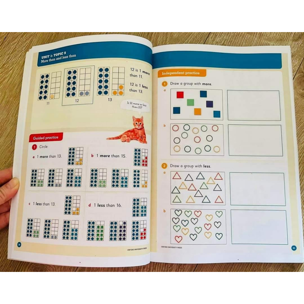 Oxford Mathematics grade K đến 6