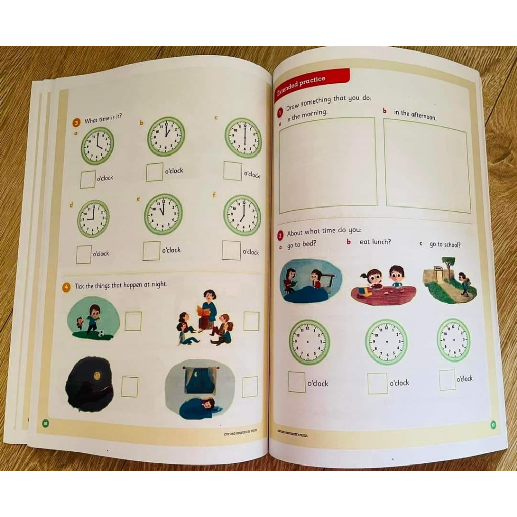 Oxford Mathematics grade K đến 6