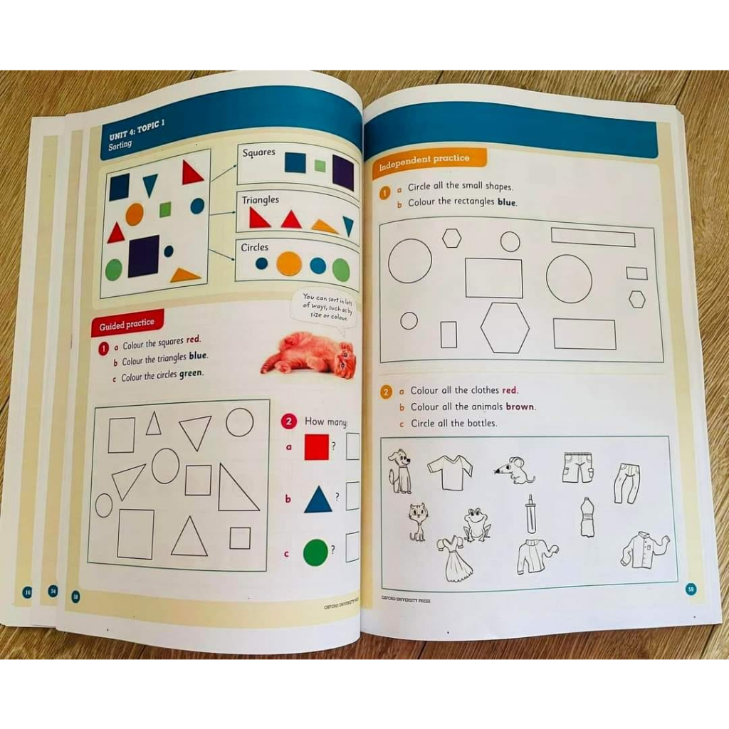 Oxford Mathematics grade K đến 6