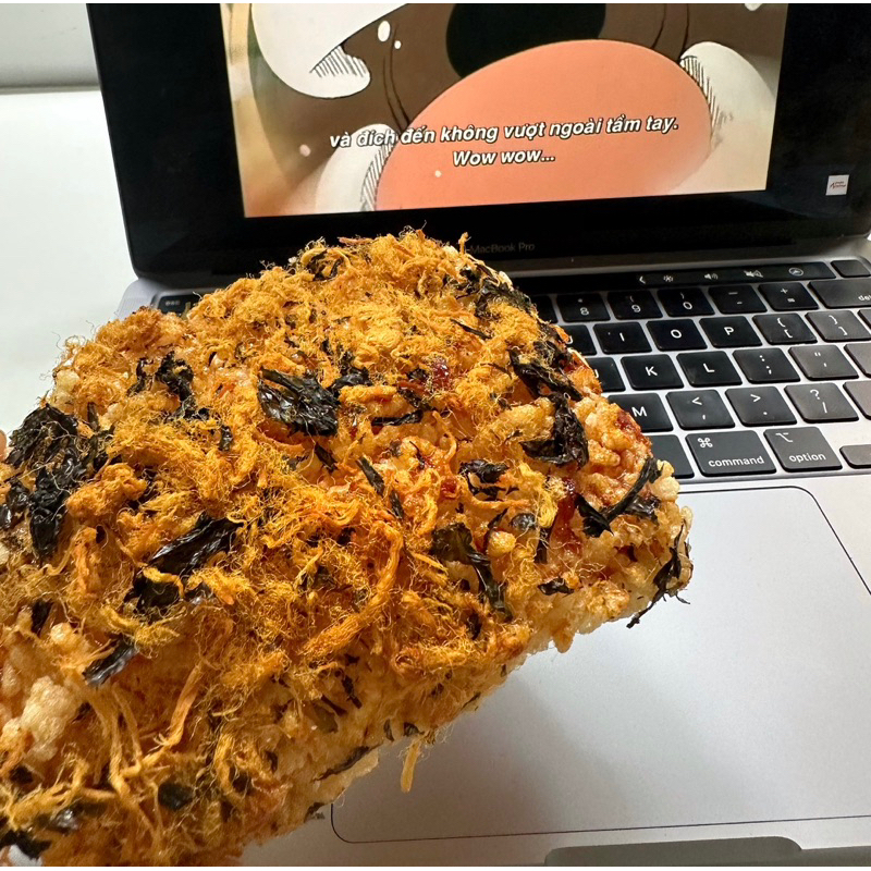 Cơm cháy chà bông rong biển Tiệm Nhà Trúc