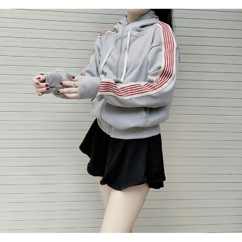 Áo khoác gân cao cấp xỏ ngón ( kèm túi trong )