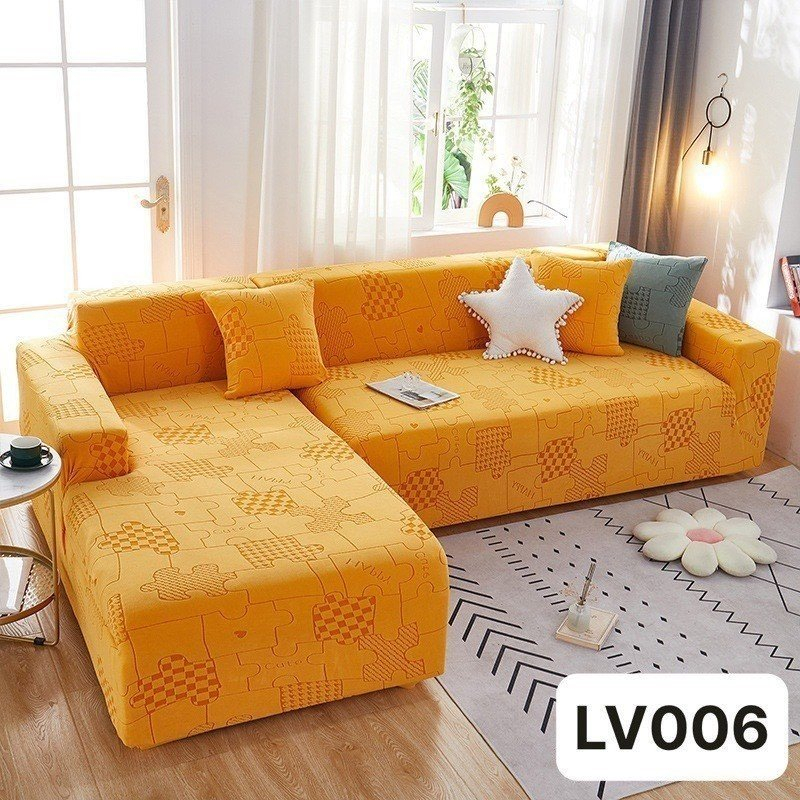 Vải bọc ghế sofa, vỏ ga bọc ghế sofa giá rẻ LÂM AN cho 1 2 3 4 chỗ ngồi