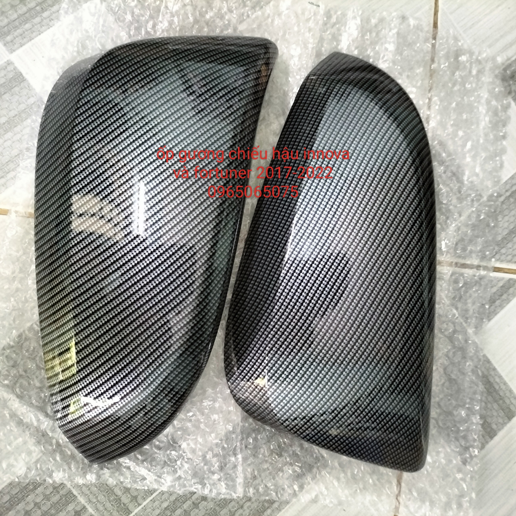 Ốp gương chiếu hậu Toyota Innova 2016-2022 fortuner 2017-2022