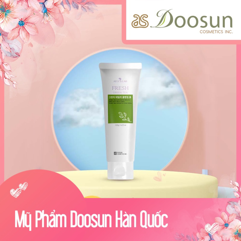 Sữa rửa mặt chiết xuất trà xanh Aelyslab