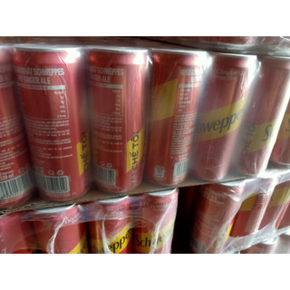 Soda gừng Dry ginger Ale Scheppes 330ml x 24 lon