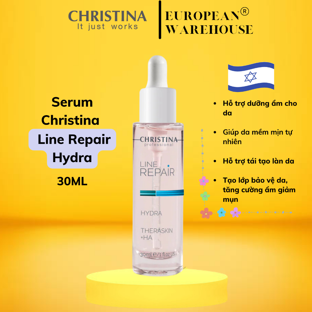 Tinh Chất Dưỡng Christina Line Repair - Theraskin+Ha Concentrate 30 Ml