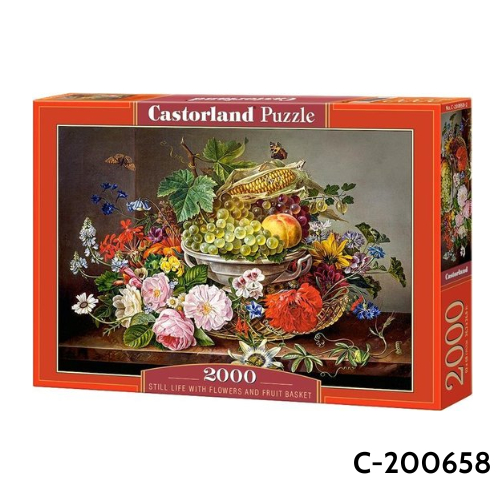 Xếp hình puzzle 2000 mảnh Chủ đề Tranh tĩnh vật CASTORLAND - HERBIE