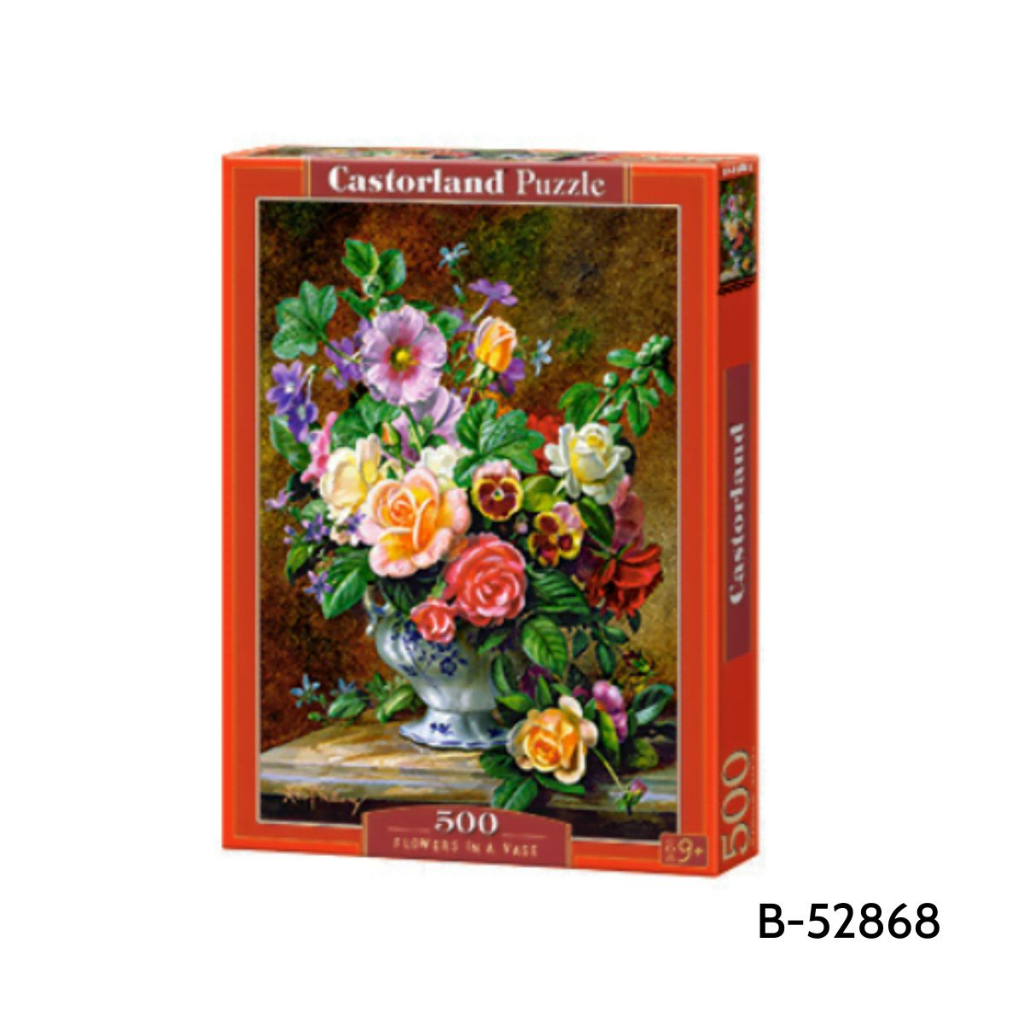 Xếp hình puzzle 500 mảnh chủ đề tranh tĩnh vật CASTORLAND - HERBIE