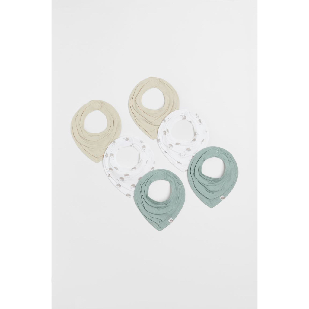 Set yếm cổ cho bé 100% cotton, có nhiều mẫu, Hờ mờ UK US săn SALE