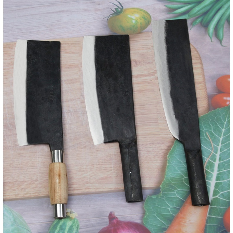 Dao chặt xương ống, chặt xương bò, xương trâu, gà vịt ,  làm bằng Nhíp Xe OTO cao cấp, Rèn thủ công chất lượng