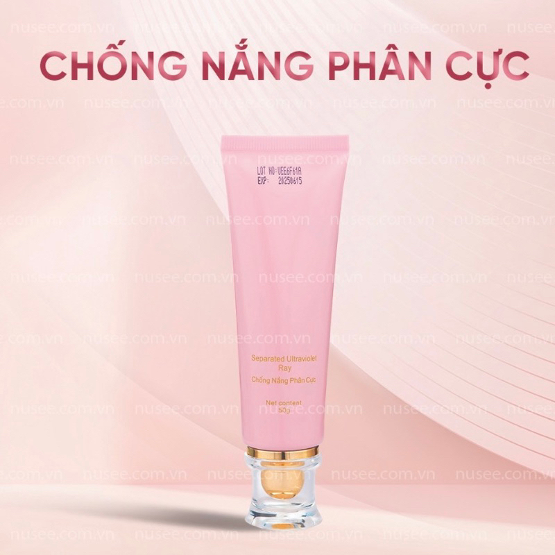 Kem chống nắng phân cực mộc mỹ nhân 50g - kem chống nắng phân cực
