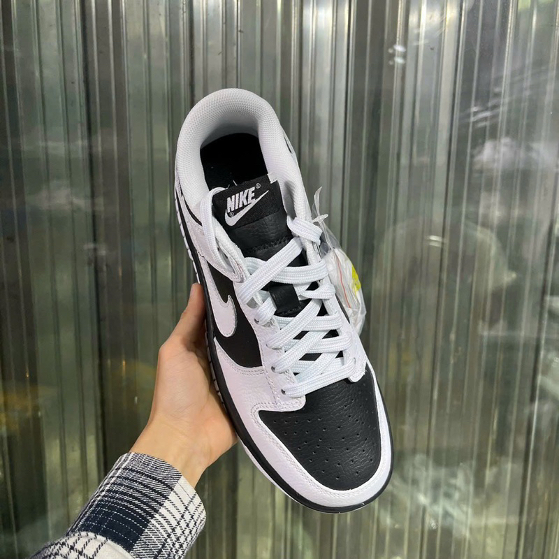 Giày Sb dunk panda trắng nhiều hơn đen, Giày SB dunk low reverse panda nam nữ cao cấp ảnh thật