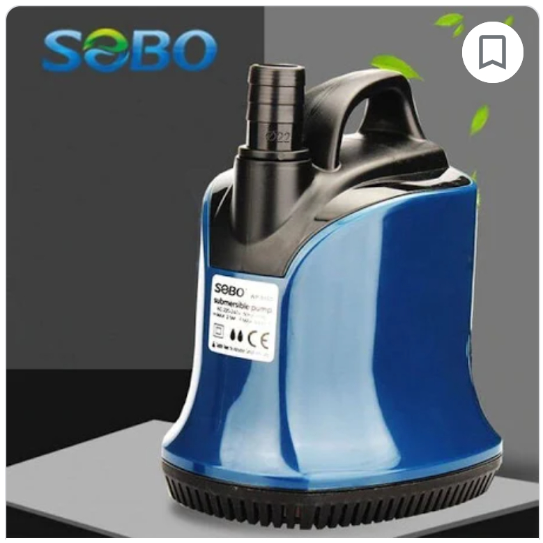 Bơm Chìm hút đáy bể cá cảnh -SoBo WP-500D, WP-600D, WP-700D | Bơm Hút Đáy Siêu An Toàn
