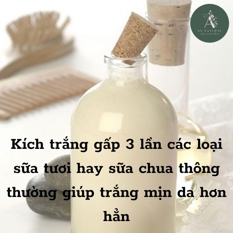 Bột Sữa Bò Non Collagen Nguyên Chất - Trắng Da, Căng Mịn (Mỹ Phẩm Handmade)