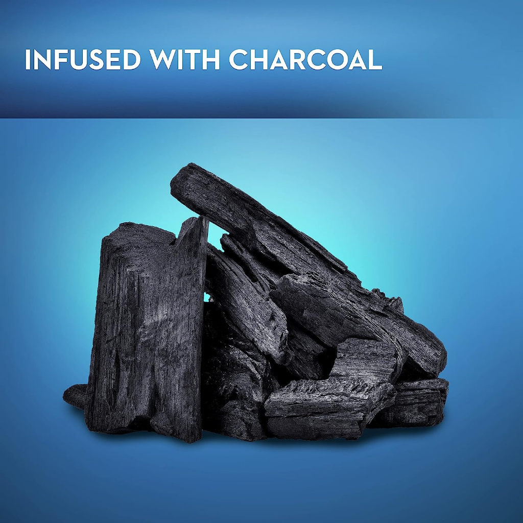 Tăm chỉ nha khoa Oral-B Charcoal Mint gói 75 cái