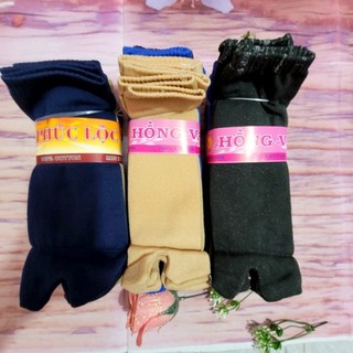 Sét 5 hay 10 đôi vớ xỏ ngón 100% cotton co giãn tốt thấm hút mồ hôi