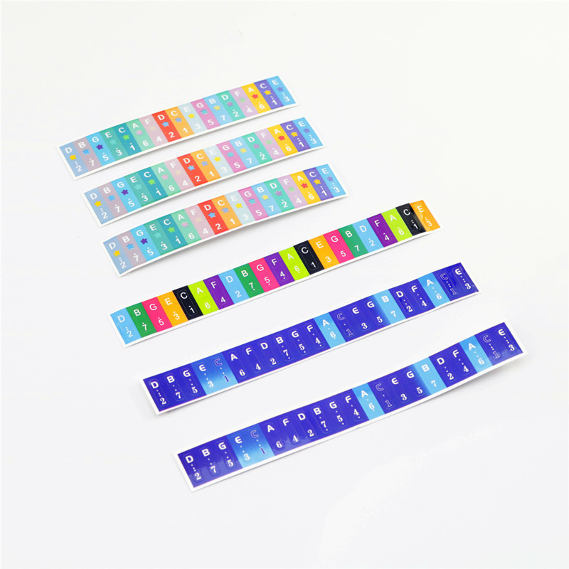 Dán đàn kalimba 17 21 phím nhiều mẫu cực xinh phụ kiện kalimba trang trí đàn freeship