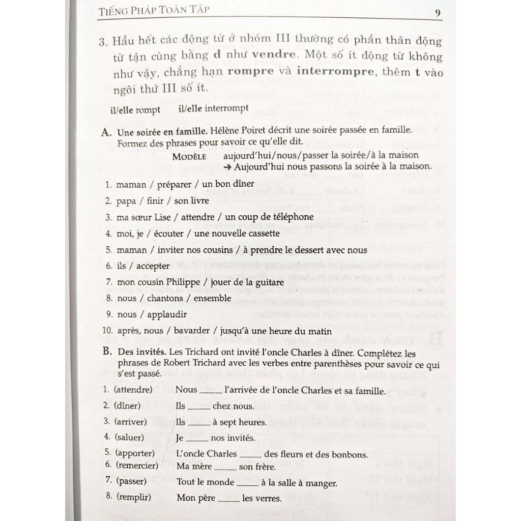 Sách - Tiếng Pháp toàn tập - Ôn tập và thực hành