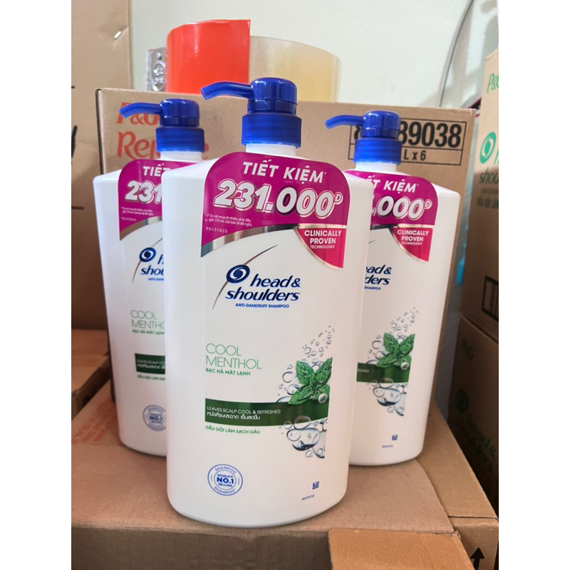 Dầu gội head&shoulders 1800ml