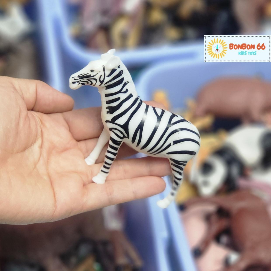 Bộ Đồ Chơi Con Vật 58 Chi Tiết Mô Hình Động Vật Bằng Nhựa An Toàn Cho Bé BonBon66.shop