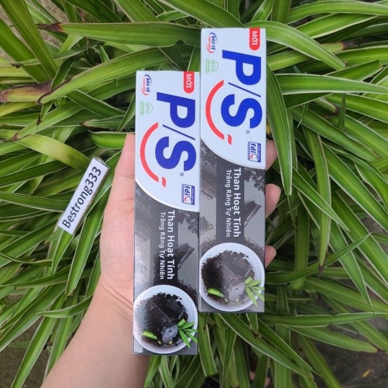 Kem Đánh Răng P/S Bảo Vệ 123 Than Hoạt Tính 80G