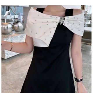 ĐẦM SUÔNG CỔ ĐÍNH ĐÁ CAO CẤP