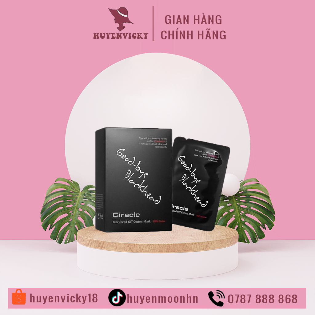 Miếng dán mụn đầu đen Goodbye Black Head Ciracle