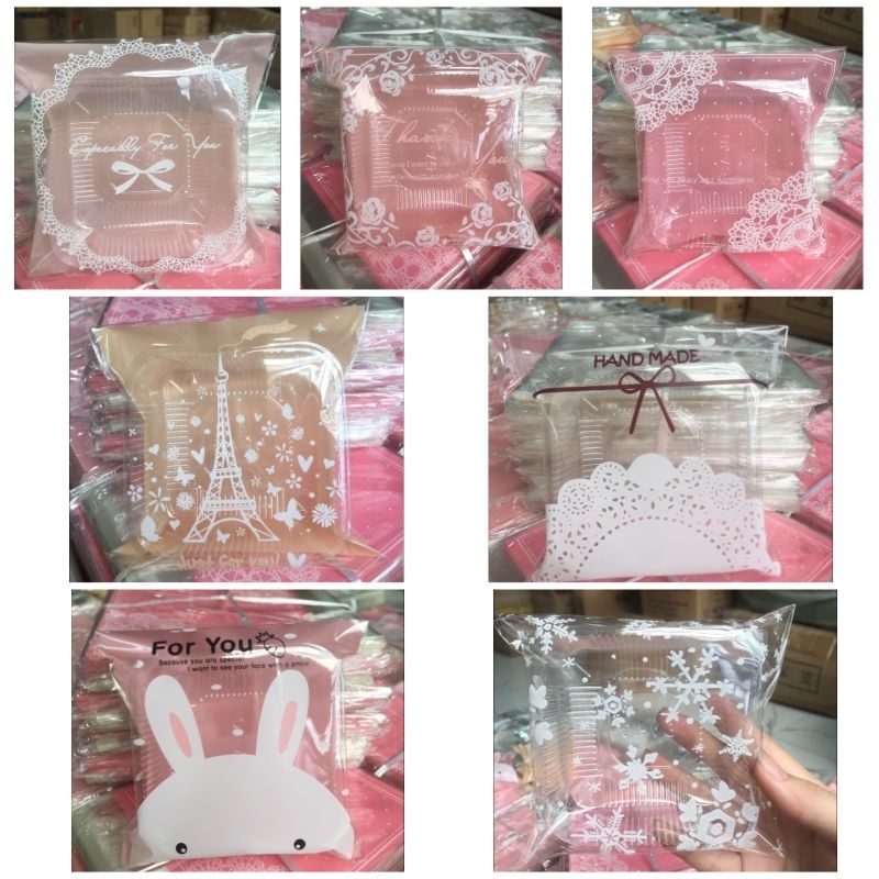 khay túi dán 150g ( sét 100 bộ )