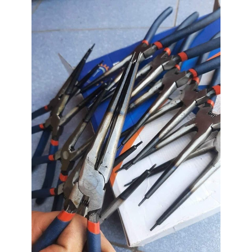 Combo Kìm gắp phanh côn xe máy + cây đóng 6902 cao cấp