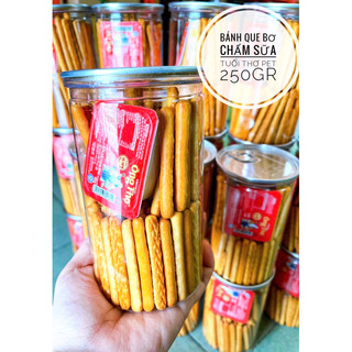 BÁNH QUE BƠ CHÂM SỮA 250GRAM