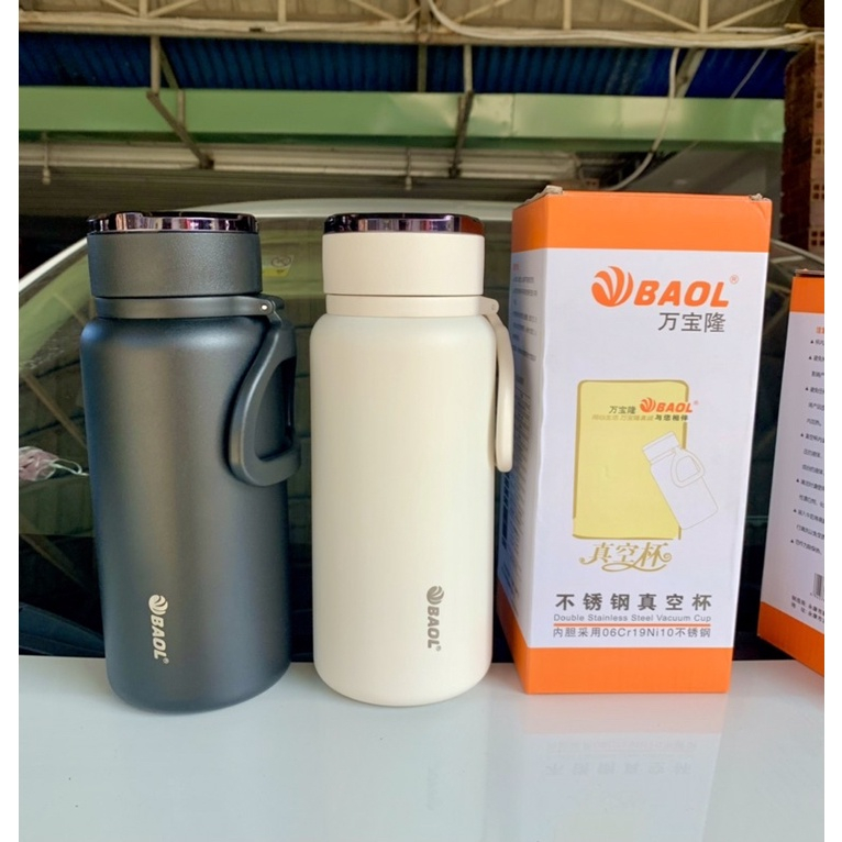 Bình giữ nhiệt 24h BAOL inox 304 Nắp titan cao cấp dung tích 1000ml, 1280ml, 1500ml | BigBuy360 - bigbuy360.vn