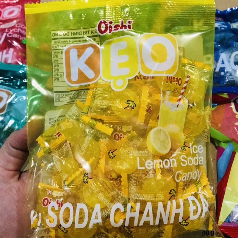 Kẹo Oishi Vị Soda Chanh