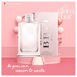 𝐭𝐡𝐞𝐠𝐥𝐚𝐦𝐛𝐚𝐫 ★ nước hoa burberry brit sheer for her 100ml edt