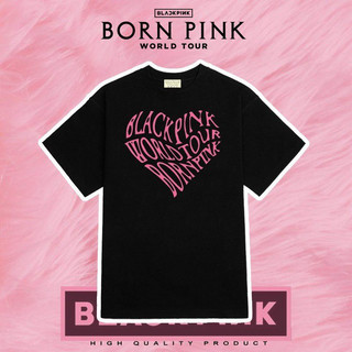 Áo thun black pink world tour born pink unisex đủ size m l xl xxl