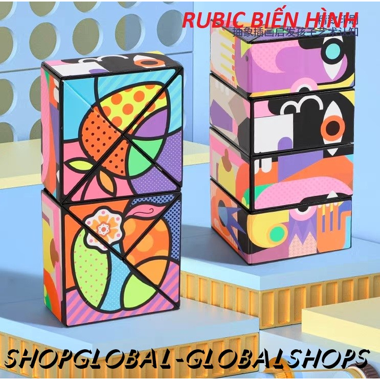 Đồ chơi khối Rubic 3D Thay đổi hình dáng