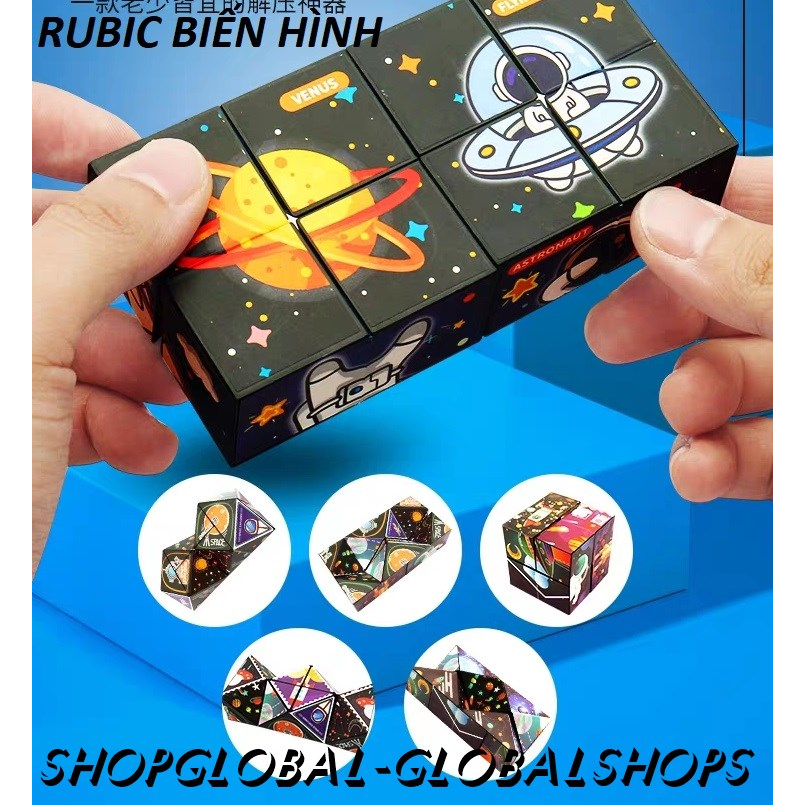 Đồ chơi khối Rubic 3D Thay đổi hình dáng