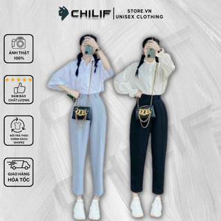 QUẦN TÂY BAGGY Nữ ( form nay mặc tiện thoải mái lắm luon chất tuyết mưa mịn đẹp cực)