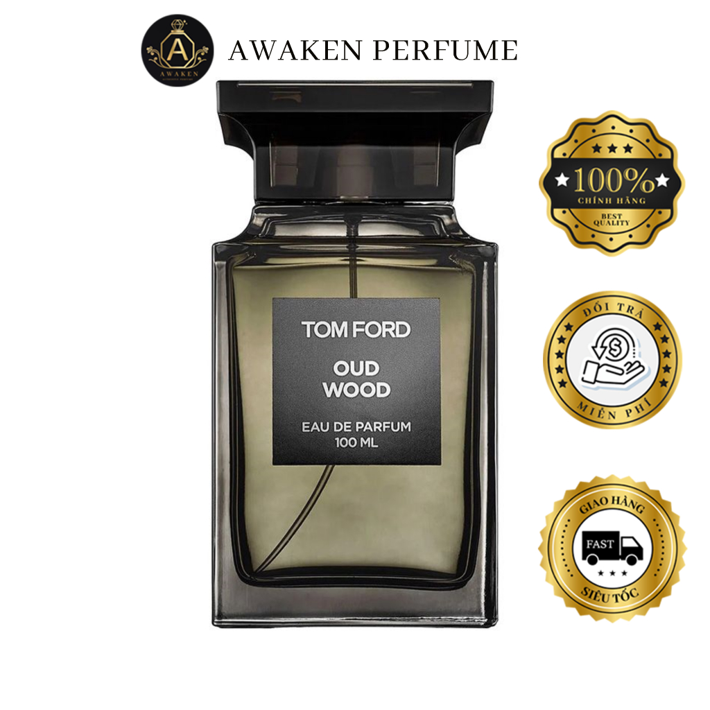 Vial nước hoa Tom Ford Oud Wood Chính Hãng