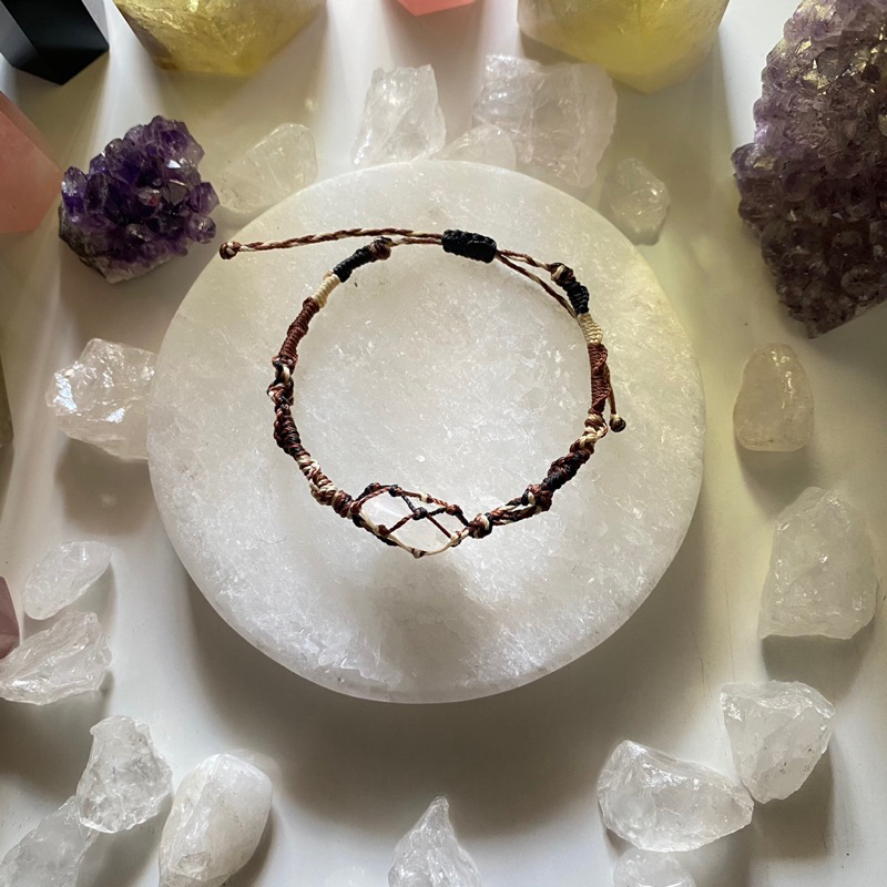 Vòng tay Thạch Anh Trắng - Clear Quartz