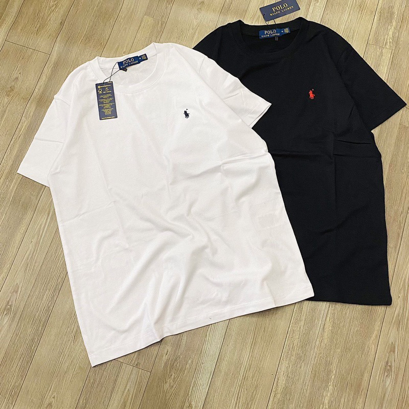 Áo thun polo thêu nai chất xịn