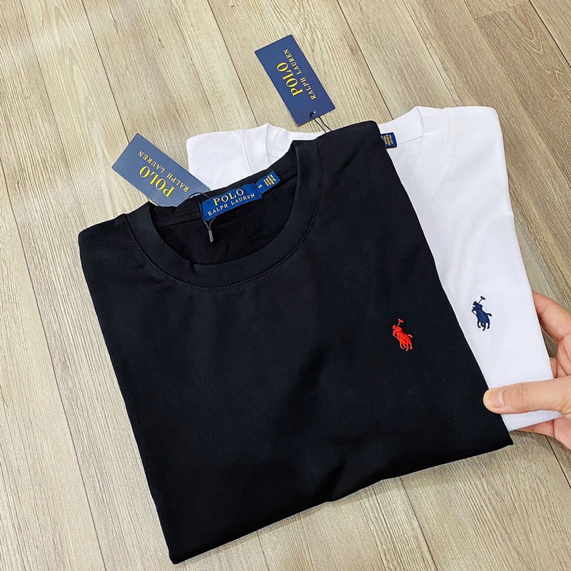 Áo thun polo thêu nai chất xịn