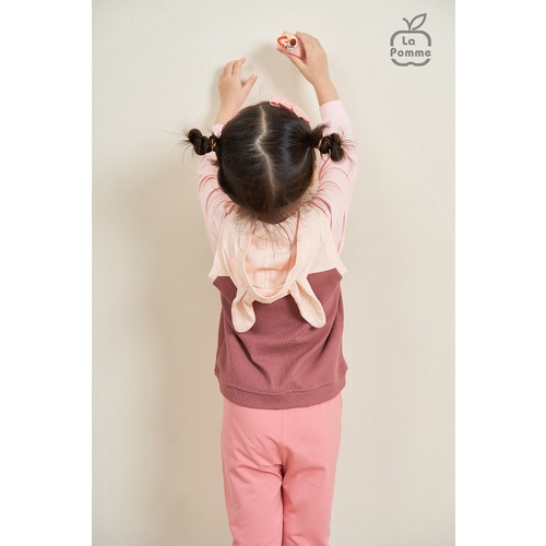 Áo Gile có mũ cho bé trai, bé gái LA POMME Baby Donkey 44005