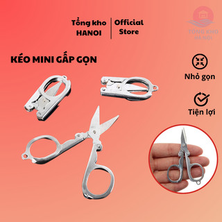 Kéo Gấp Gọn Đa Năng, Sắc Ngọt, Nhỏ Gọn,Tiện Dụng Cho Gia Đình Và Khi Mang Đi Du Lịch, Kéo Cắt Tỉa Lông Mũi Mini