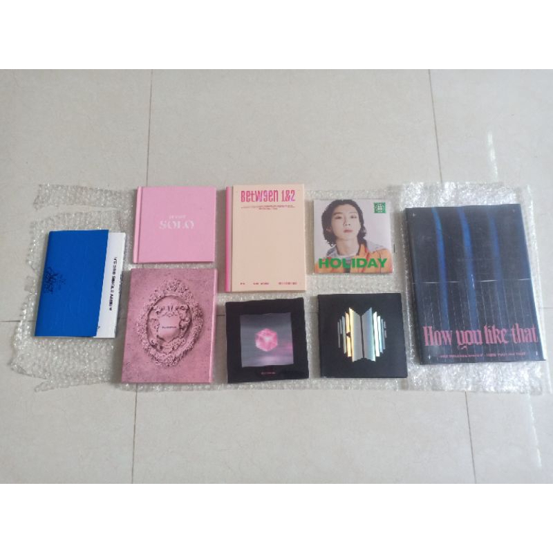 ALBUM RỖNG BLACKPINK, BTS , TWICE, IVE