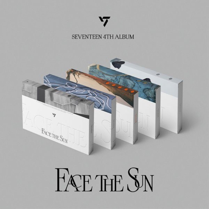 ALBUM FACE THE SUN SEVENTEEN NGUYÊN SEAL CHÍNH HÃNG