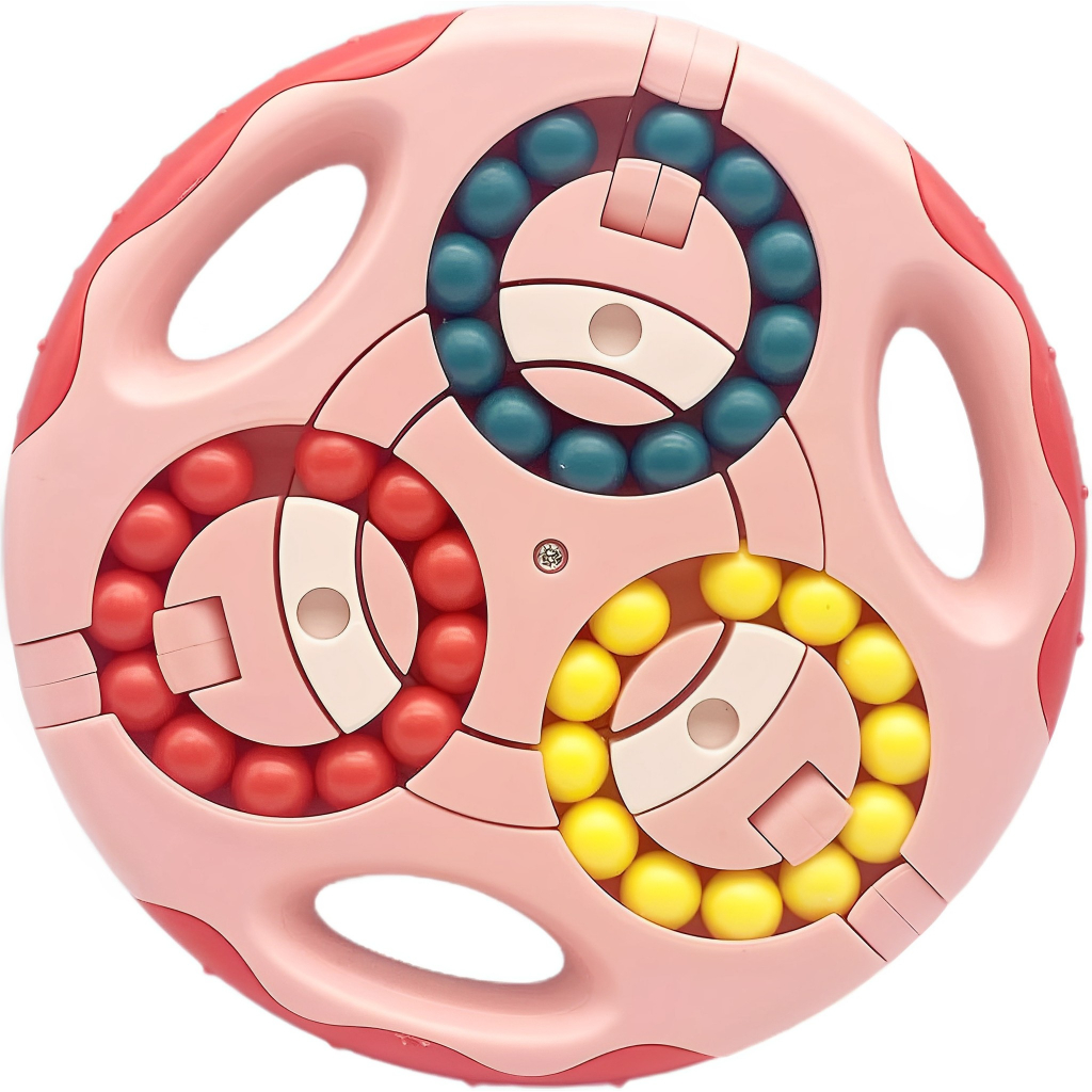 Rubik Tròn Biến Thể Hạt Đậu 3 Màu