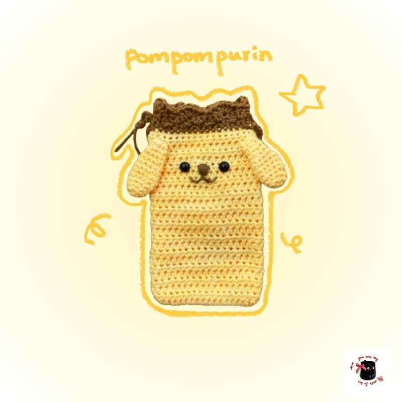 Túi đựng điện thoại/ máy tính/ camera pompompurin✨🐶
