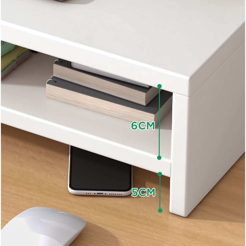 Kệ để màn hình máy tính laptop decor bàn làm việc phong cách kiểu hàn thương hiệu Sohja - GA27