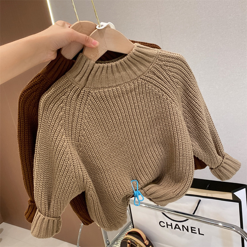 Áo len sweater bé trai bé gái, áo len dày ấm phong cách hàn quốc