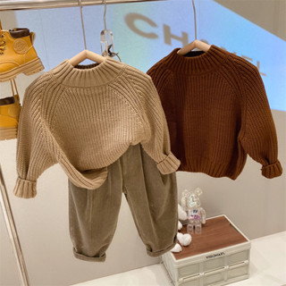 148:F4 Áo len sweater hàn quốc cho bé trai bé gái 1-8 tuổi hàng loại 1